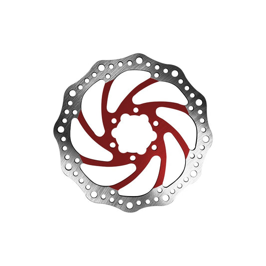 R6 Bremsscheibe 160 mm 44 mm Lochkreis – 6-Loch E-Scooter E-Bike Rot