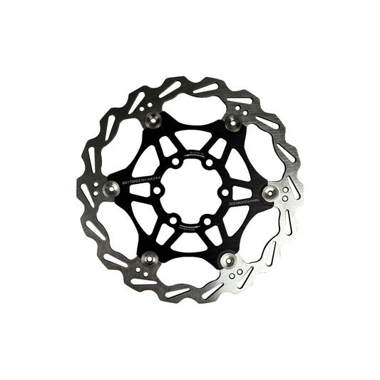 Schwimmende Bremsscheibe 160 mm 48 mm Lochkreis – Dualtron Thunder / Ultra Floating Disc Schwarz
