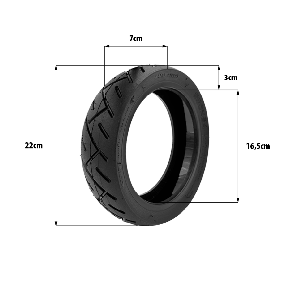 Reifen 250×64 Tubeless Pannenschutzgel Xiaomi Mi 4 Ultra Navee S65 CST