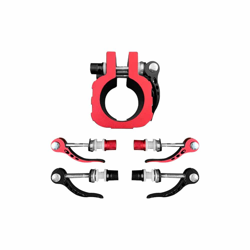 Verstärkte Potenzenklemme (Rot) – Zero / Dualtron – Lenkkopf-Klemmring