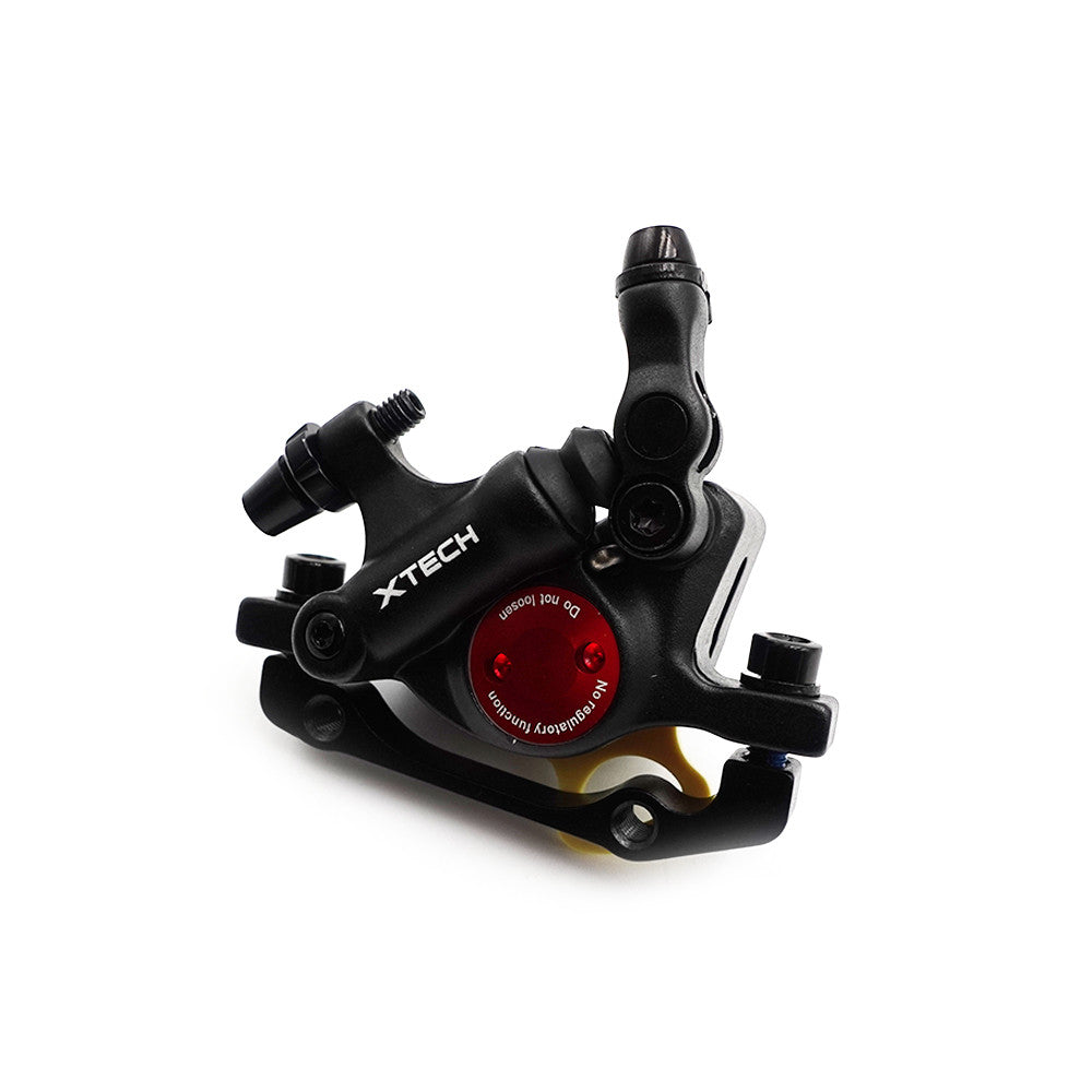 Xtech Semi-Hydraulischer Bremssattel Schwarz – Doppelkolben E-Scooter Upgrade