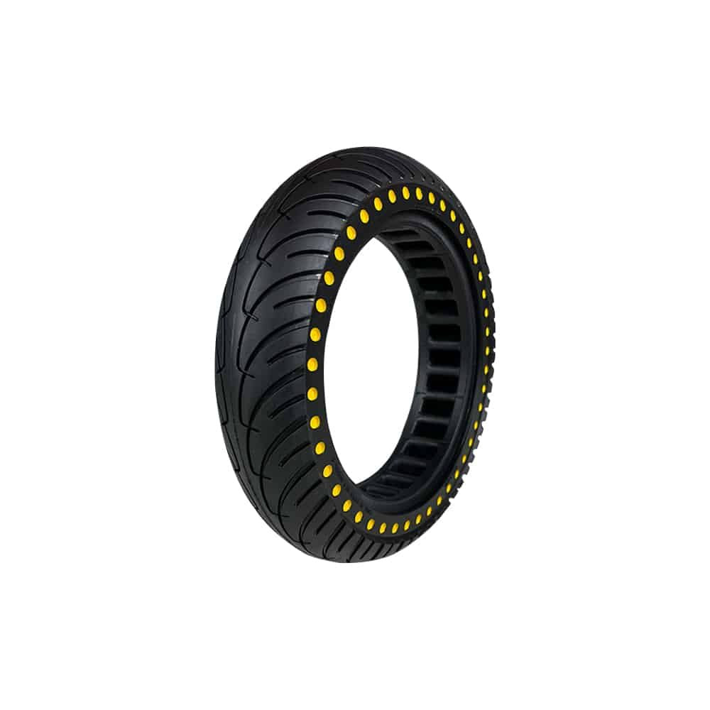 Vollgummireifen 8,5×2 Zoll Neue Generation (Wabenstruktur, Gelb) – Xiaomi M365 / Pro / Pro 2 / 1S / Essential – Pannensicher