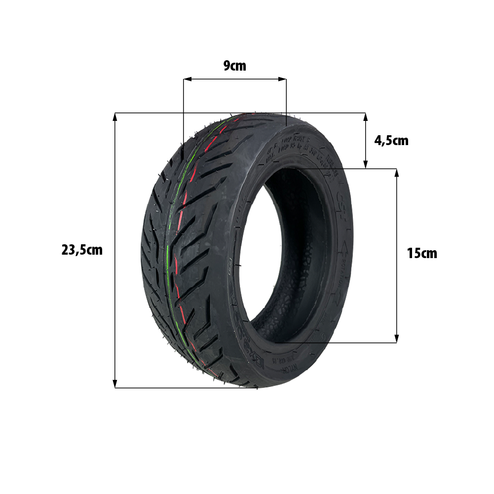 Dualtron Victor / Nami Klima Tubeless Reifen 10×3,00-6 – Original CST (Schlauchlos, 10 Zoll)